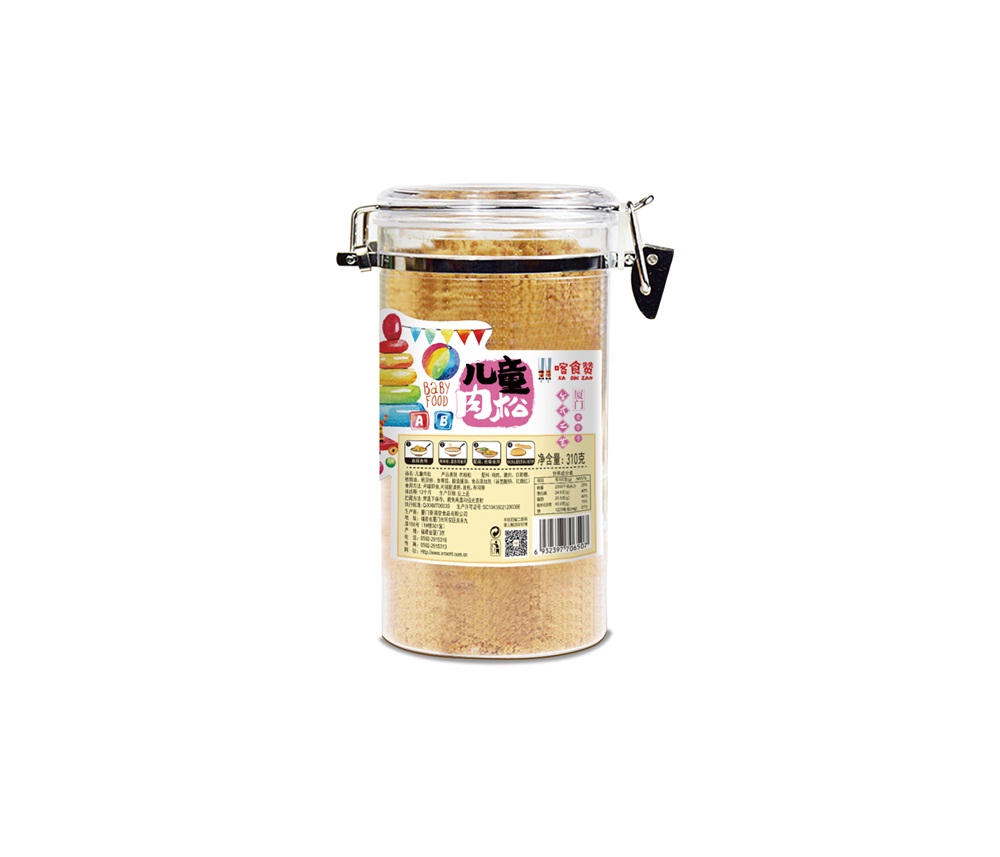 310克精品罐裝肉松-兒童肉松